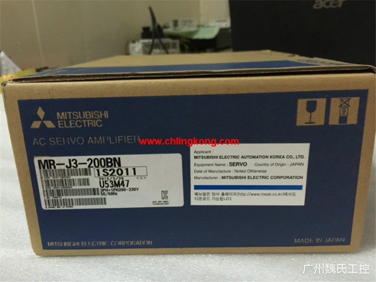 三菱 SSCNETⅢ光纖通訊型驅(qū)動器 MR-J3-200BN