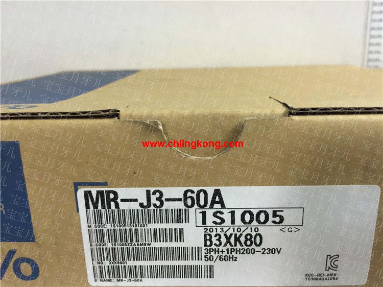 三菱 通用脈沖接口型驅(qū)動器 MR-J3-60A