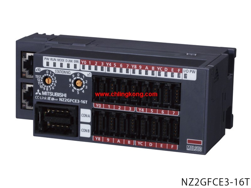 三菱 模數(shù)型遠(yuǎn)程晶體管輸出模塊 NZ2GFCE3-16TE
